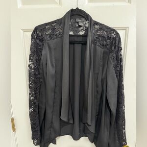 Spense Black Lace Top